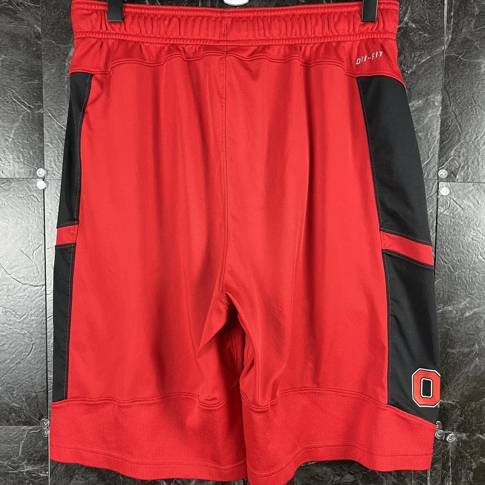 Nike Men's Red Dri-Fit Running Shorts Small